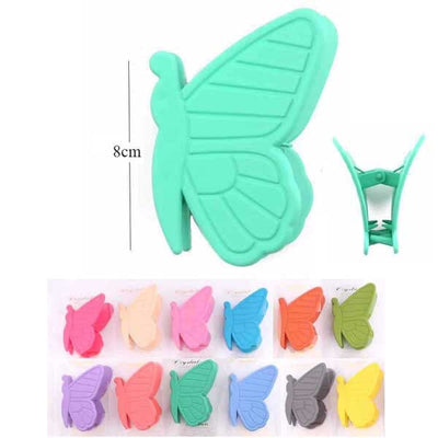 Butterfly Shape Jaw Clip 0634 (12 units)