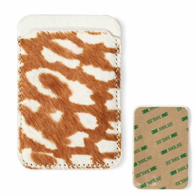 Cell Phone Stick On Card Wallet NC Natural (1 units)