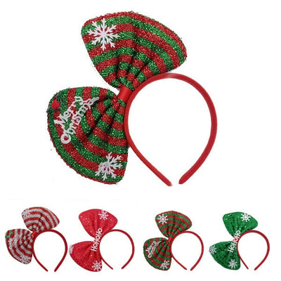 Christmas Big Bow Headband 1020 (12 units)