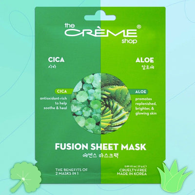 Cica & Aloe Vera Fusion Sheet Mask ( 5 units)