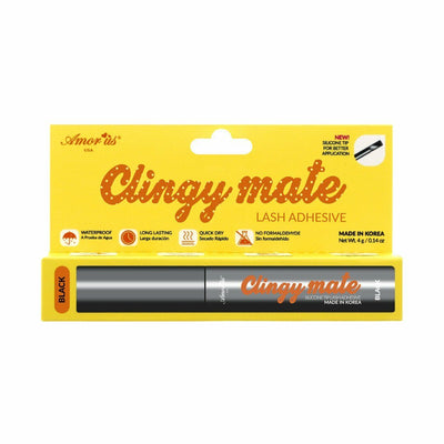 Clingy Mate Lash Adhesive - Silicone Tip-Black (12 units)