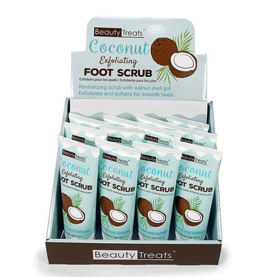 Coconut Exfoliating Foot Scrub (12 units)
