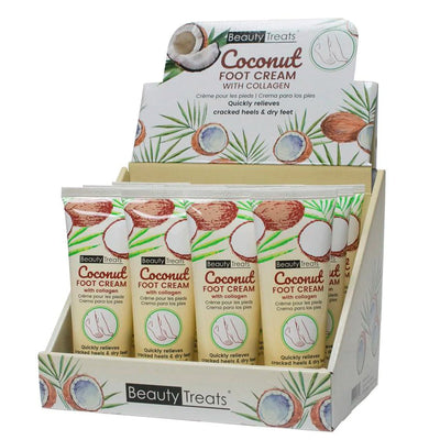 Coconut Foot Cream With Collagen (12 units)