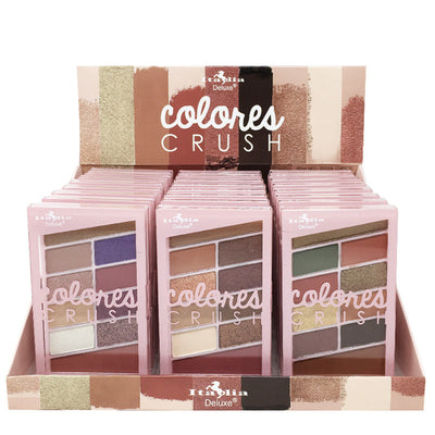 Colores Crush Eyeshadow Palette A (24 units)