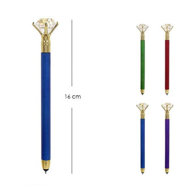 Colorful Shiny Diamond Top Pen 2428 (12 units)