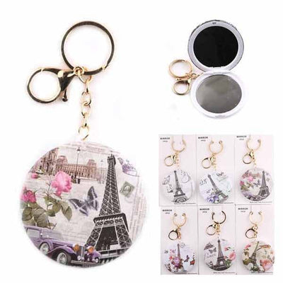 Compact Mirror With Keychain 1270 (12 units)