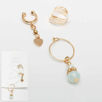 Cuff Earrings Set 34749 (12 units)