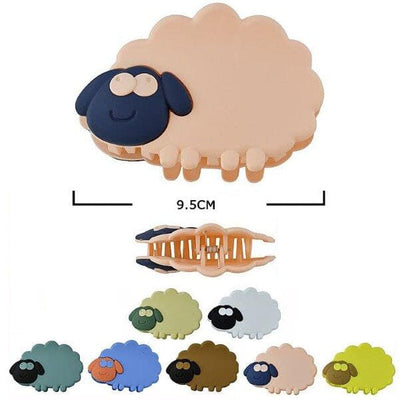 Cute Animal Hair Jaw Clips 10352M (12 units)