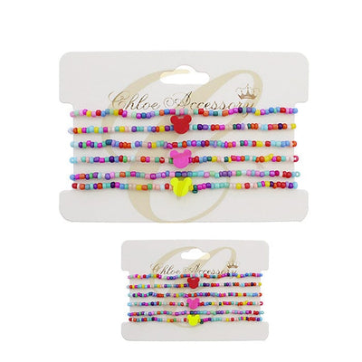 Cute Colorful Bead Bracelet 1550R (12 units)