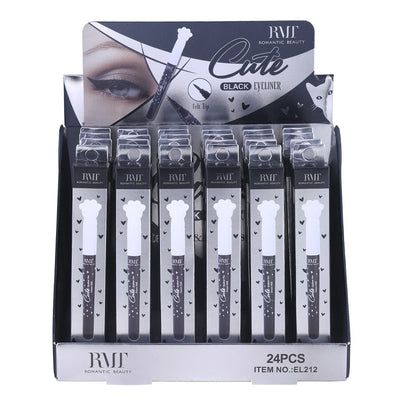 Cute Pow Eyeliner Pen Black (24 units)