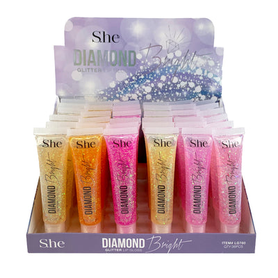 Diamond Bright Glitter Lip Gloss 780 (36 units)
