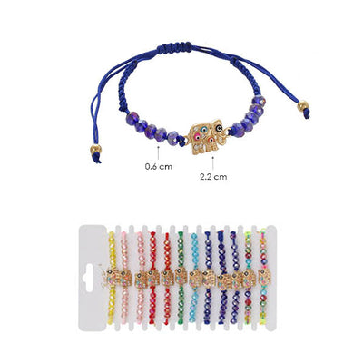 Elephant Bracelets 5186-001 (12 unit)
