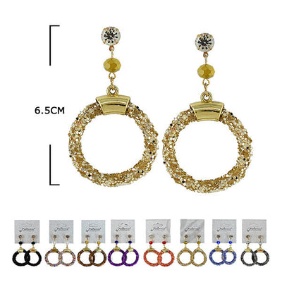 Fashion Earrings 10562W (12 units)