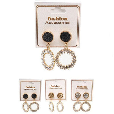 Fashion Earrings 2626 (12 units)