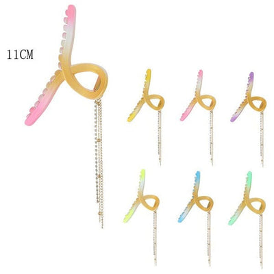 Fashion Hair Jaw Clips 1562 (12 units)