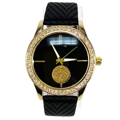 Fashion Women's Watch 4348 Black Gold (1 unit)