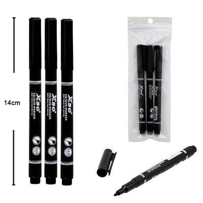 Fine Tip 3PC Marker Pen 086F (12 units)