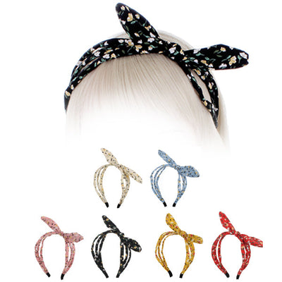 Flower Print Fashion Headband 4582 ( 12 units)