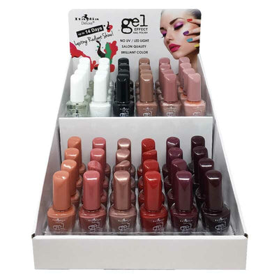 Gel Effect Nail Polish Set (48 units)