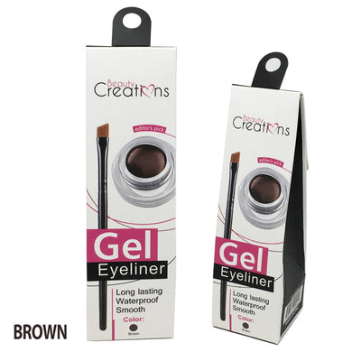 Gel Eyeliner Brown (12 units)