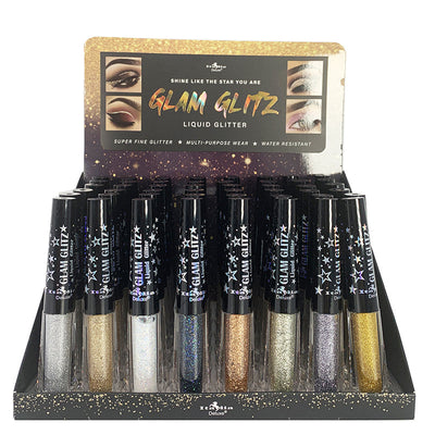 Glam Glitz Liquid Glitter Eyeliner 2308A (48 units)