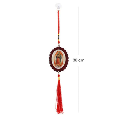 Guadalupe Religious Hanging With Tassel 2031 (12 units)
