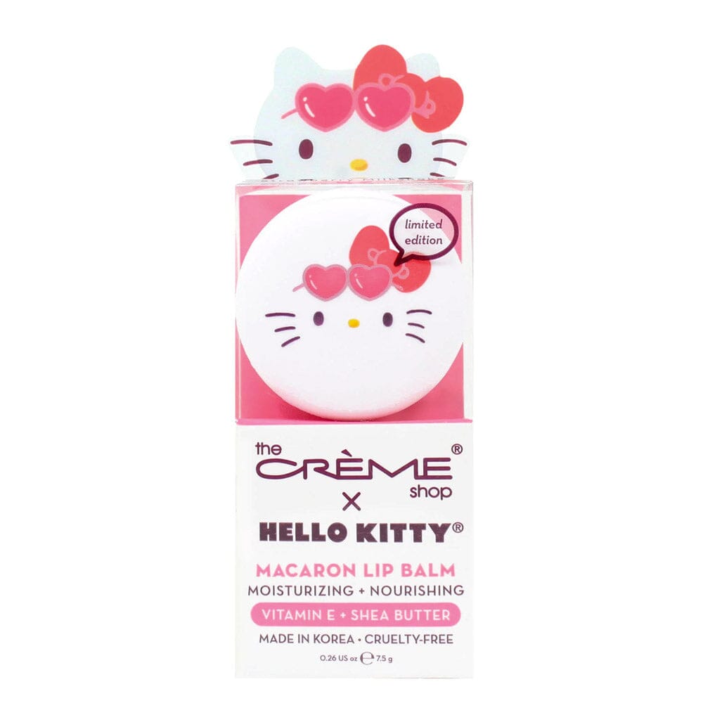 Hello Kitty Macaron Lip Balm - Strawberry Milkshake Flavored (1 unit ...