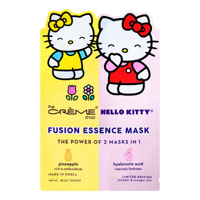 Hello Kitty & Mimi Pineapple & Hyaluronic Acid Fusion Sheet Mask ( 6 units)