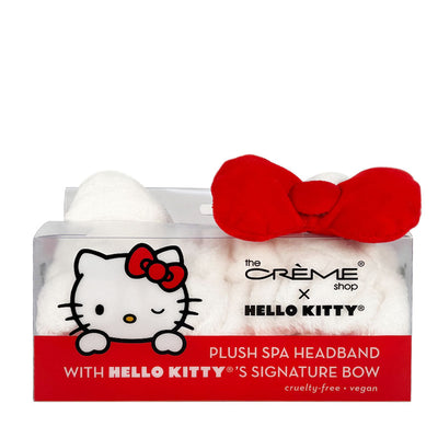 Hello Kitty's Signature Bow Plush Spa Headband ( 1 unit)