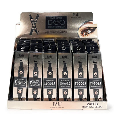 Impress Duo Eyeliner Marker & Stamp (24 units)