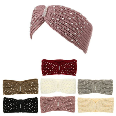 Knit Headbands Winter Ear Warmers 1102 (12 units)