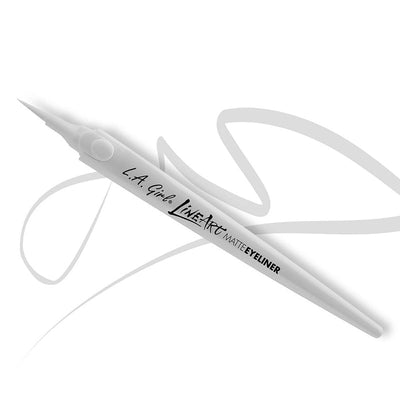 Line Art Matte Eyeliner - Pure White (3 units)