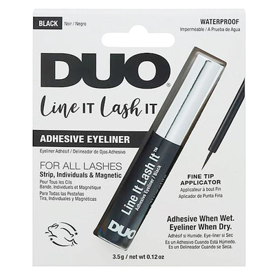 Line it Lash it Adhesive Eyeliner Black (6 units)