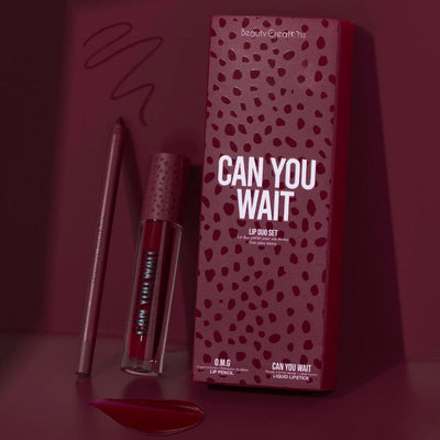 Lip Duo Collection - CAN YOU WAIT (3 units)