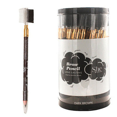 Long Lasting Brow Pencil - Dark Brown (72 units)