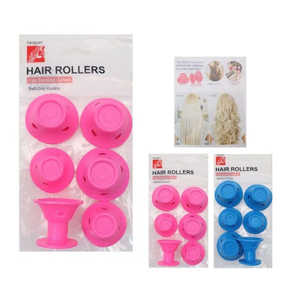 Magic Silicone Hair Rollers (24 units)