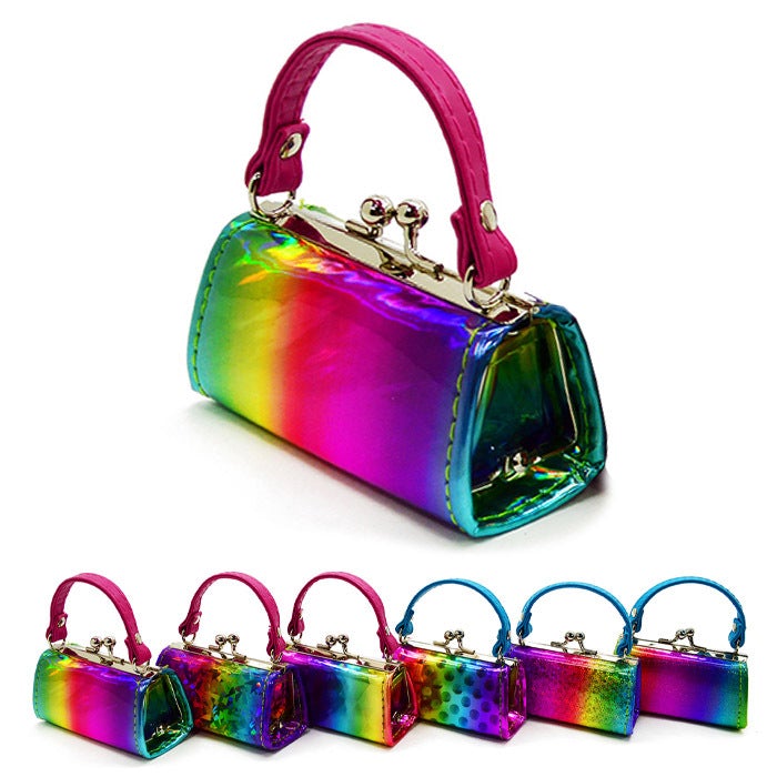 Mini Trendy Purse Rainbow Color A151 (12 units) – MyWholesaleFashion.com