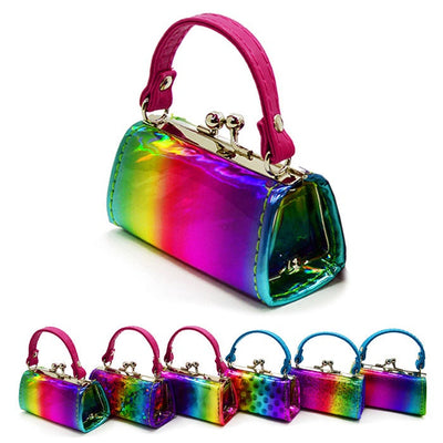 Mini Trendy Purse Rainbow Color A151 (12 units)