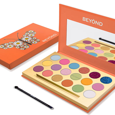 Mothra 18 Color Shimmer & Matte Eyeshadow Palette (1 unit)