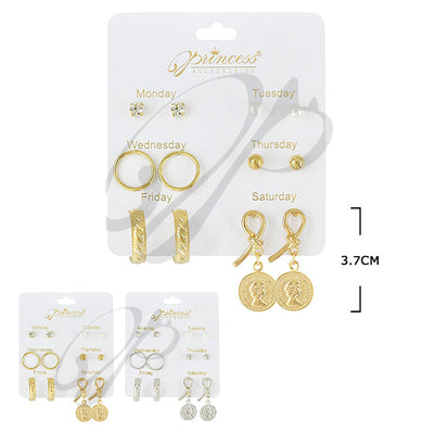 Multi Earrings (12 units)