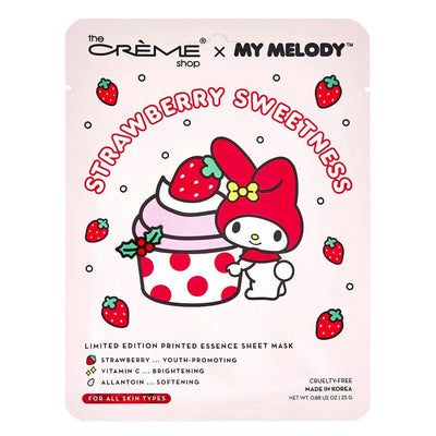 My Melody Strawberry Sweetness Printed Essence Sheet Mask ( 6 units)