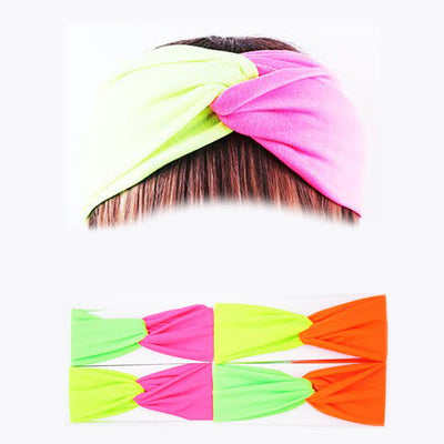 Neon Color Headband 763 ( 12 units)