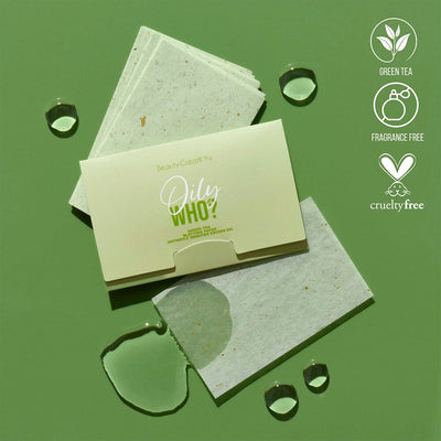 Oily Who? Green Tea Blotting Paper (24 units)