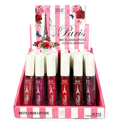 Paris Red Tone Liquid Lipstick (36 units)