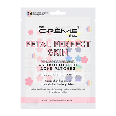 Petal Perfect Skin - Hydrocolloid Acne Patches | Pink & Holographic ( 6 units)