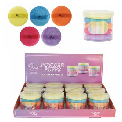 Powder Puffs 5PC Set (12 units)