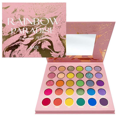 Rainbow Paradise Eyeshadow 30 Color Palette (12 units)