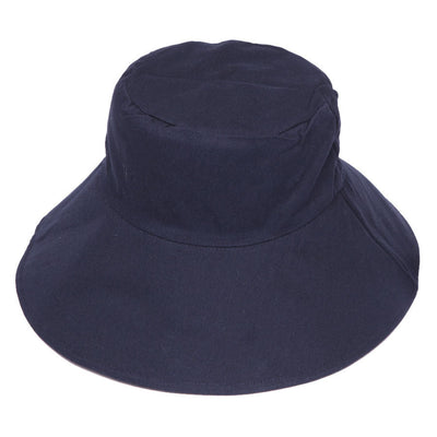 Reversible Solid Color Bucket Hat Navy (1 unit)