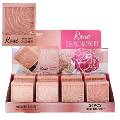 Rose Highlighter Compact (24 units)