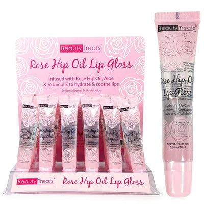 Rose Hip Oil Lip Gloss (24 units)